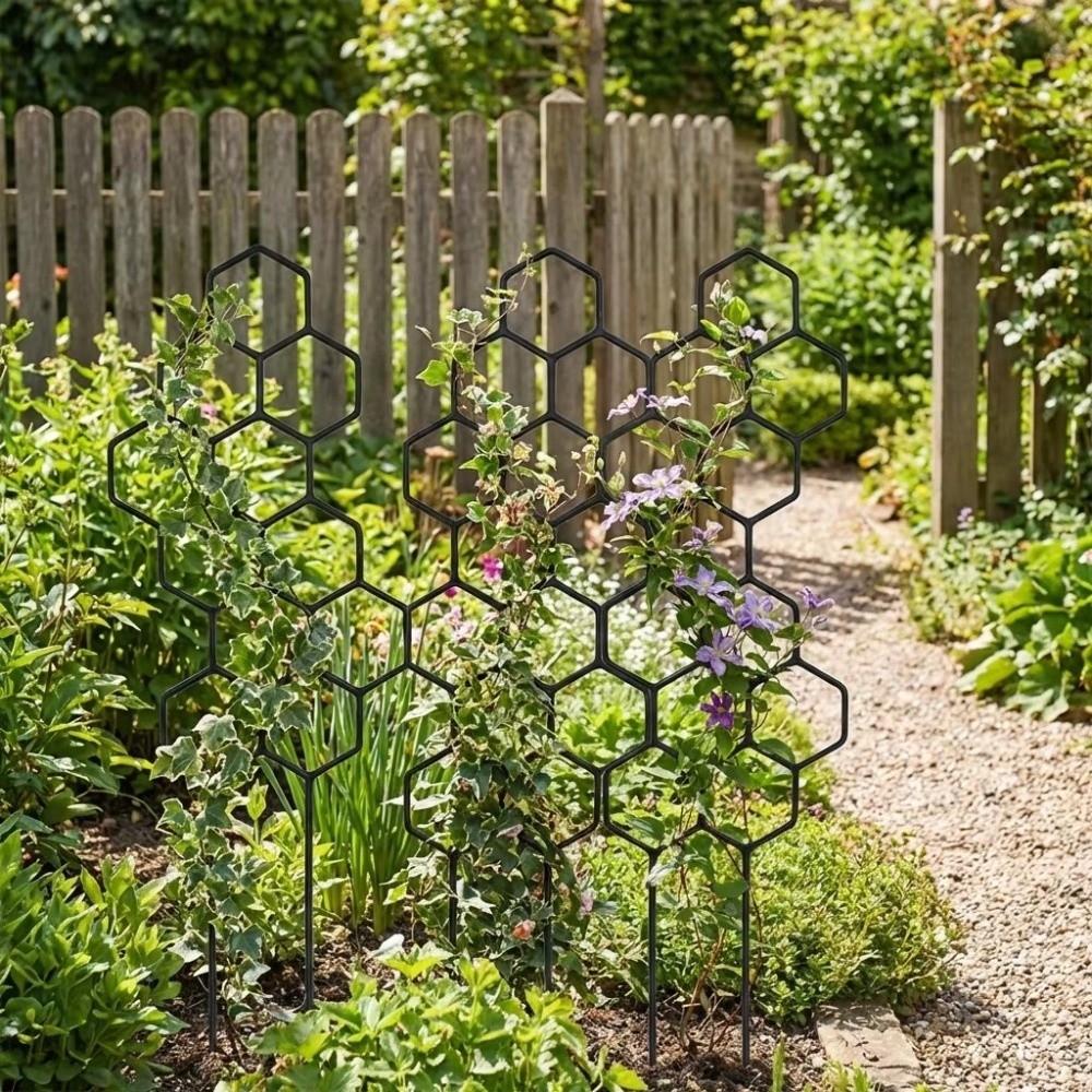 Honeycomb Design Plant Trellis - Sphagnum Moss Dry recension och pris