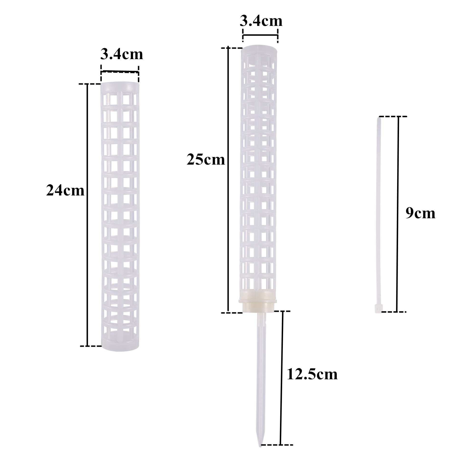 Plastic Moss Poles, Plant Stak - Sphagnum Moss Dry recension och pris